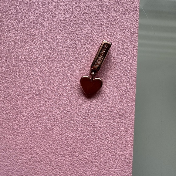 Pandora Rose Heart Pendant Reflections - Picture 2 of 2
